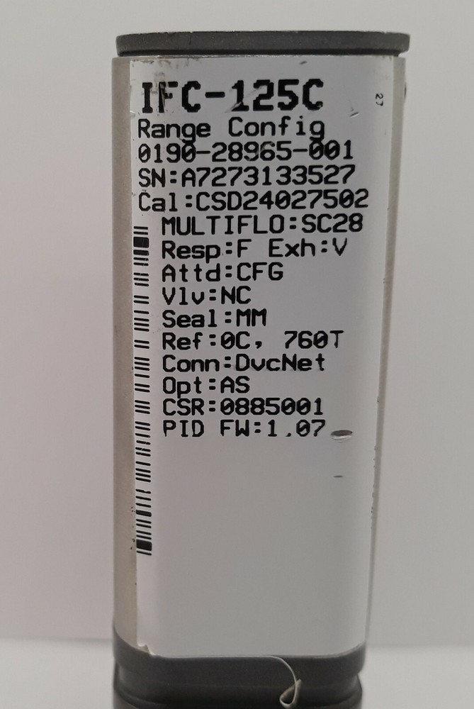 Celerity Mass Flow Controller Unit 125 Gas ? Range ?