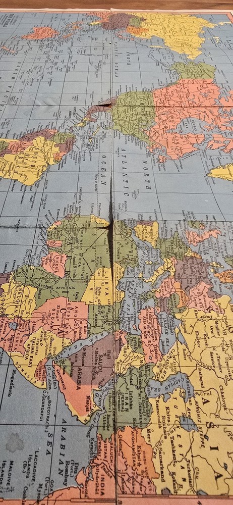 Servicemans World War Map