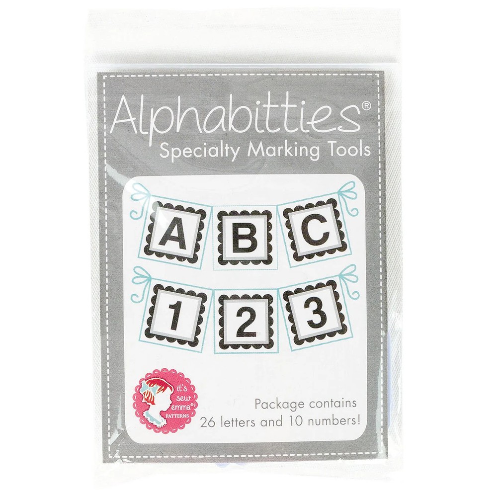 Gray Alphabitties Specialty Marking Tools by It's Sew Emma