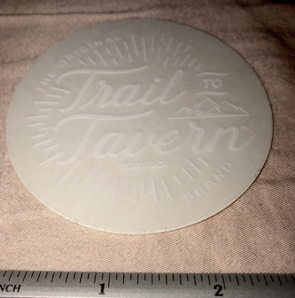 Toad And Co Original Trail To Tavern Sticker