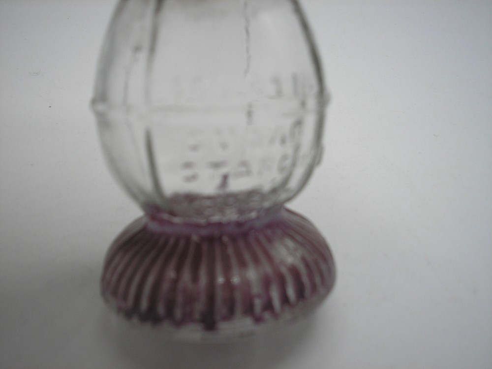 Vintage Glass Lantern Candy Container - T.H. Stough