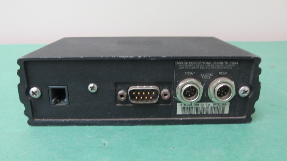 Applied Concepts Stalker DSR 2X Radar Unit Only  *UNTESTED* Removed from working