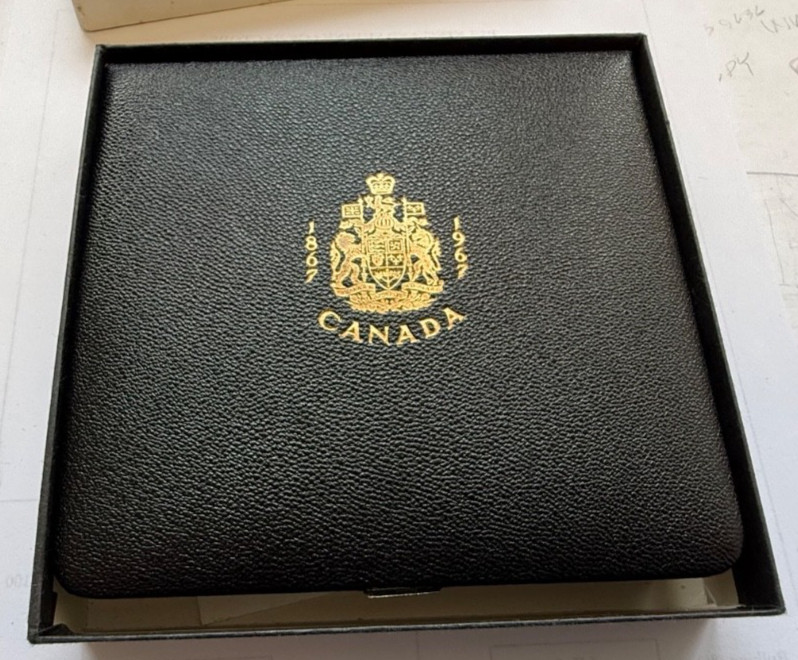 Canada 1967 Proof Set With $20 Gold