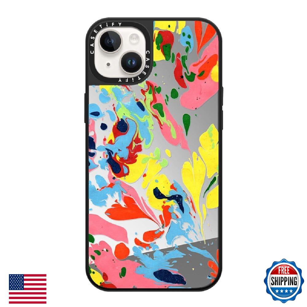 CASETiFY Mirror Case iPhone 14 Plus Reflective 4.9ft Drop Protection