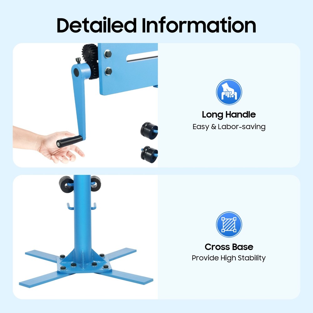 Manual Bead Roller Sheet Metal Bead Roller Set Multifunctional Bending Machine