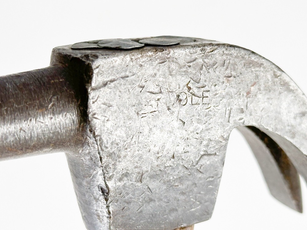 Antique Maydole Hammer Curved Clawhammer Original Handle