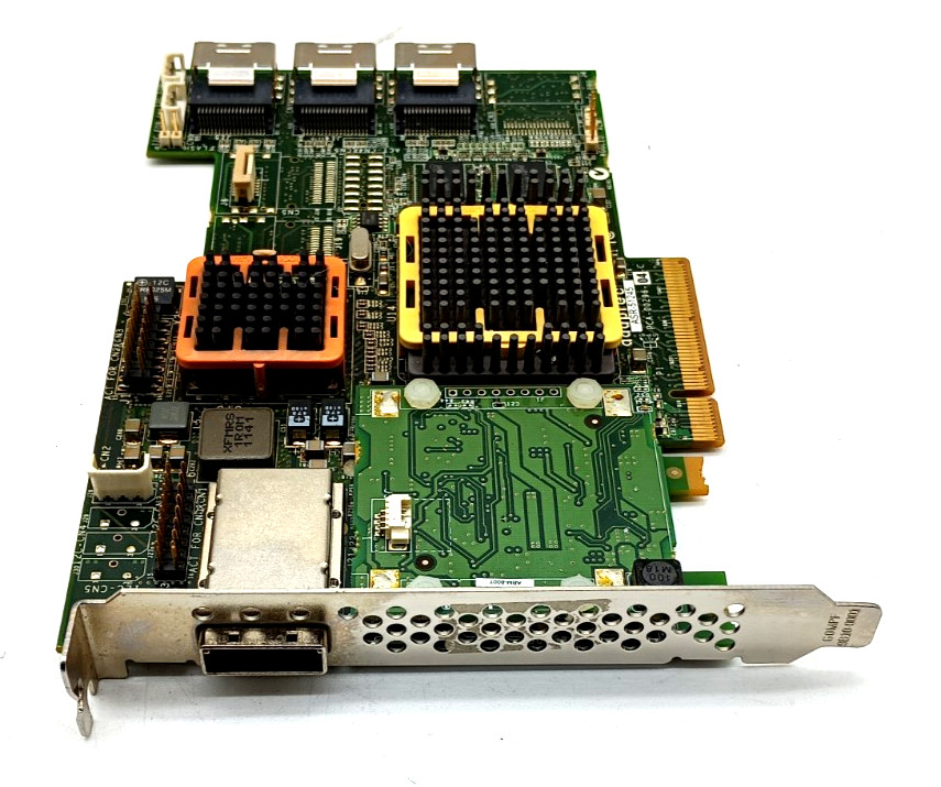 Adaptec ASR-51245 300Mbps DDR2 PCIe x8 SAS Sata Raid Controller with cables