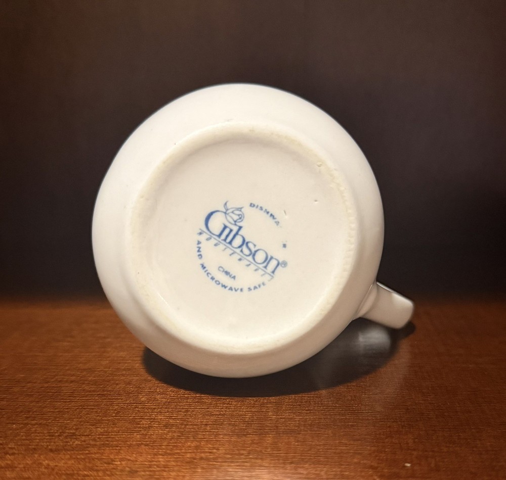 Gibson Housewares FRUIT White Embossed 4” Creamer Pitcher