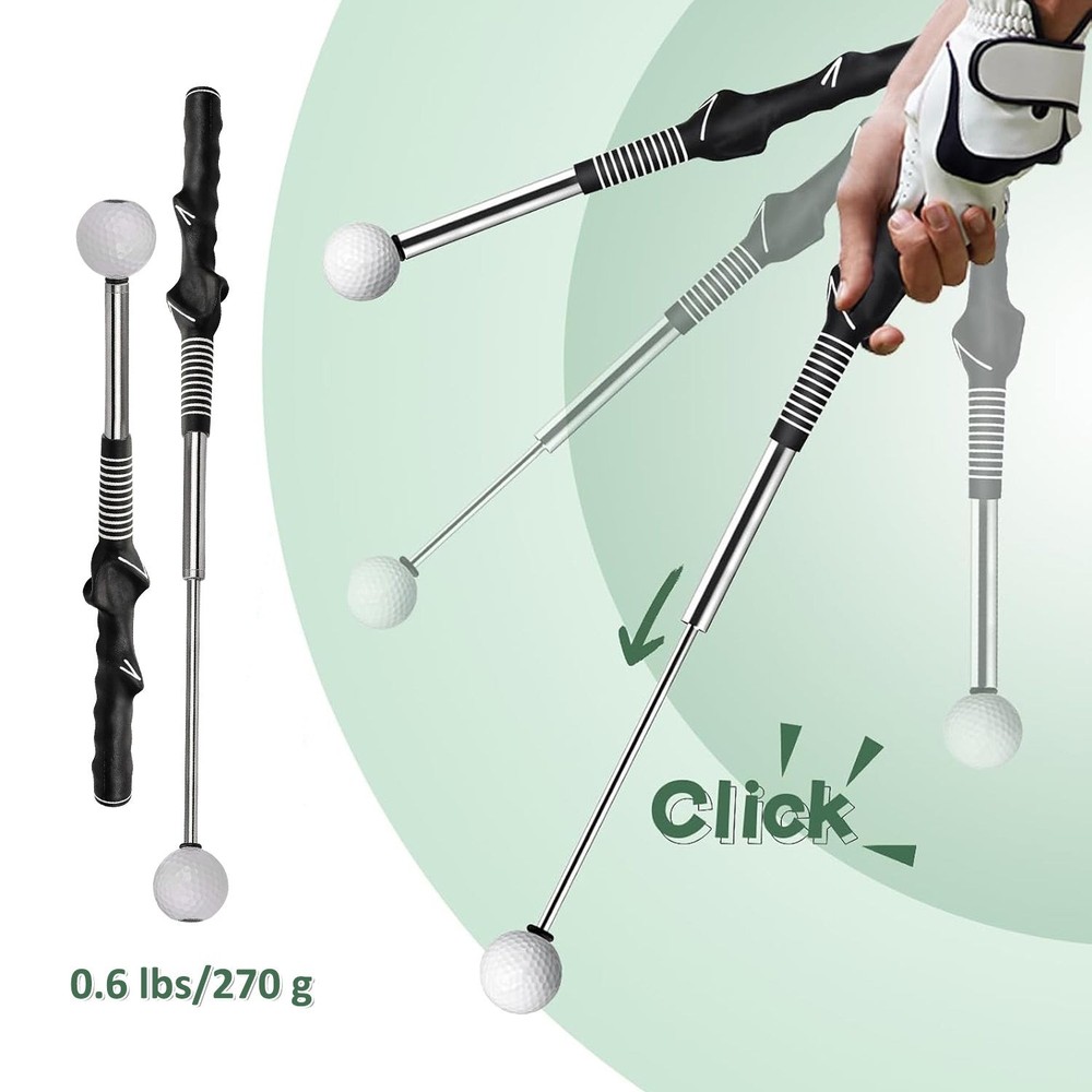 Swing Practice Stick Telescopic Swing Trainer Swing Master Training
