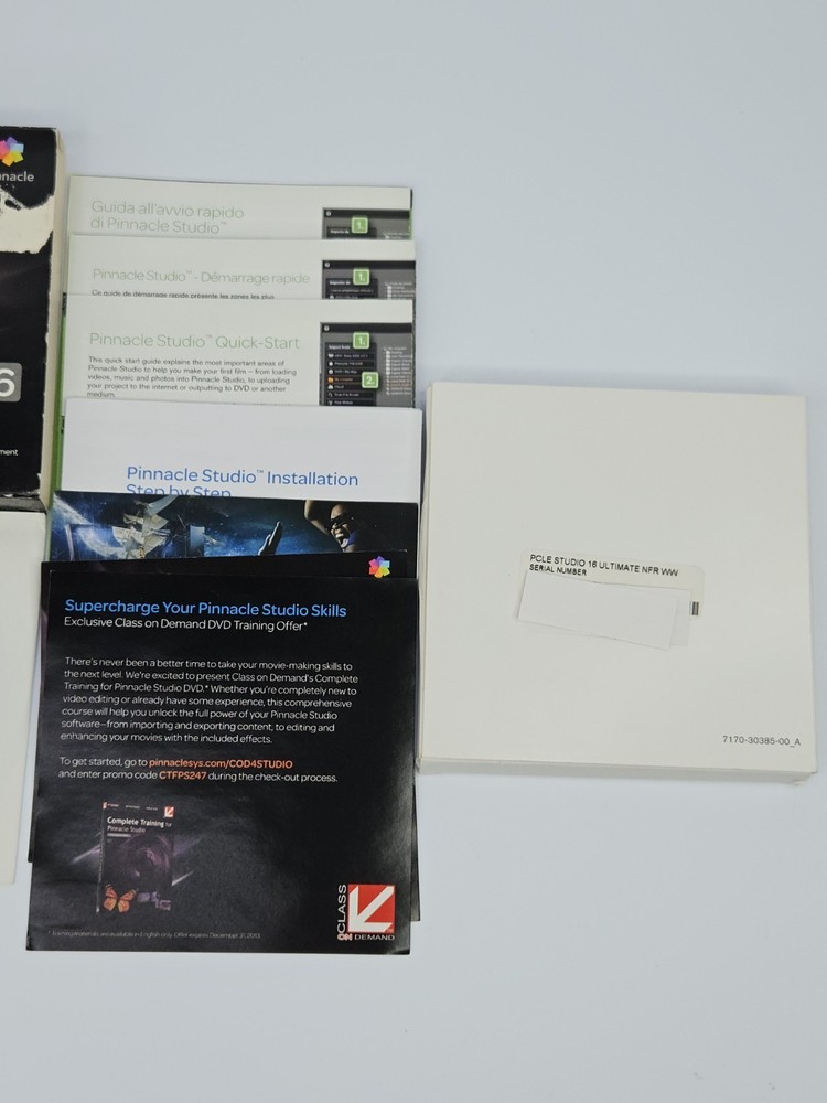 Pinnacle Studio 16 Ultimate Editing Software