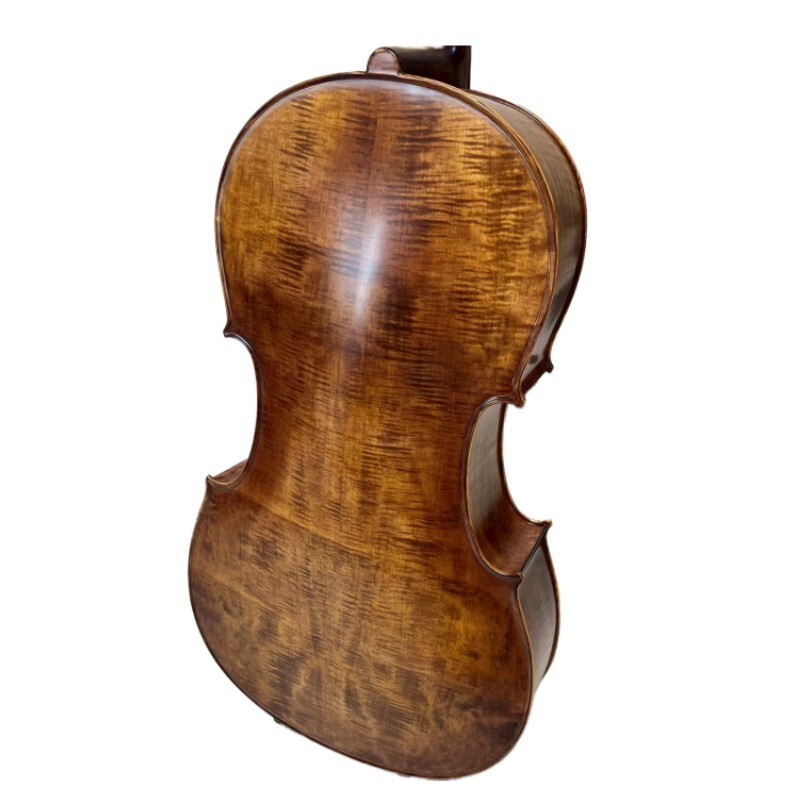 Stradivari style Cello 4/4,Old spruce ,Full Size Hand Made,Solid Wood #15824