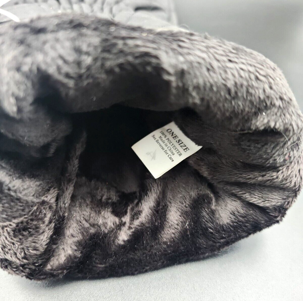 Delux Ice Scrapper Plush Insulated Mitt