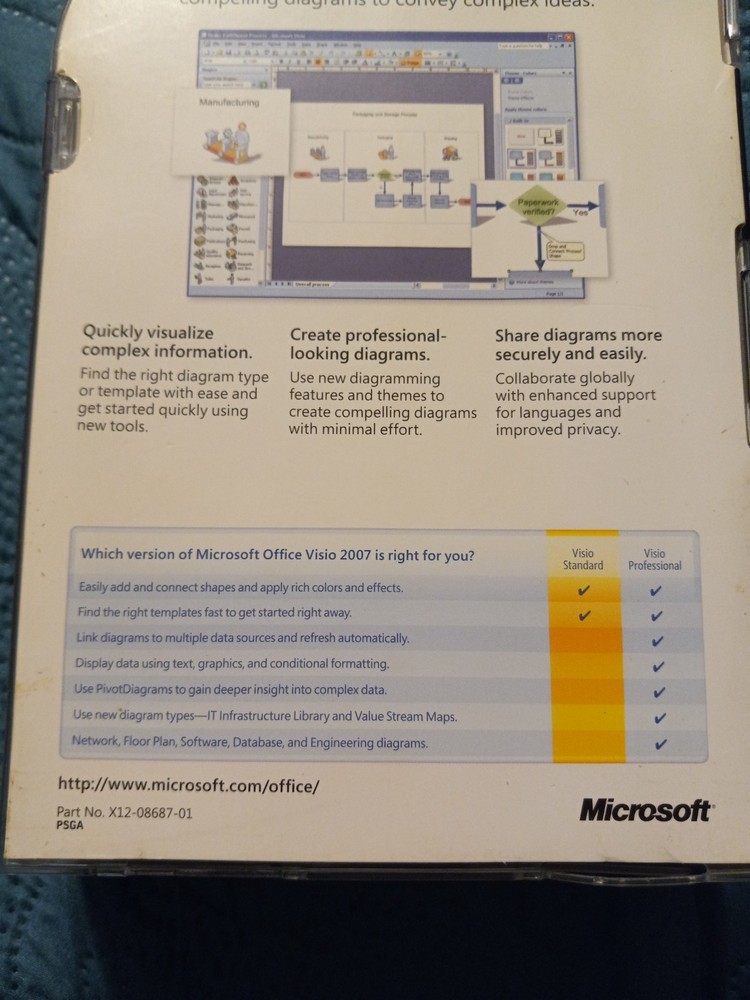 Microsoft Office Visio Professional 2007 (retail boxed)