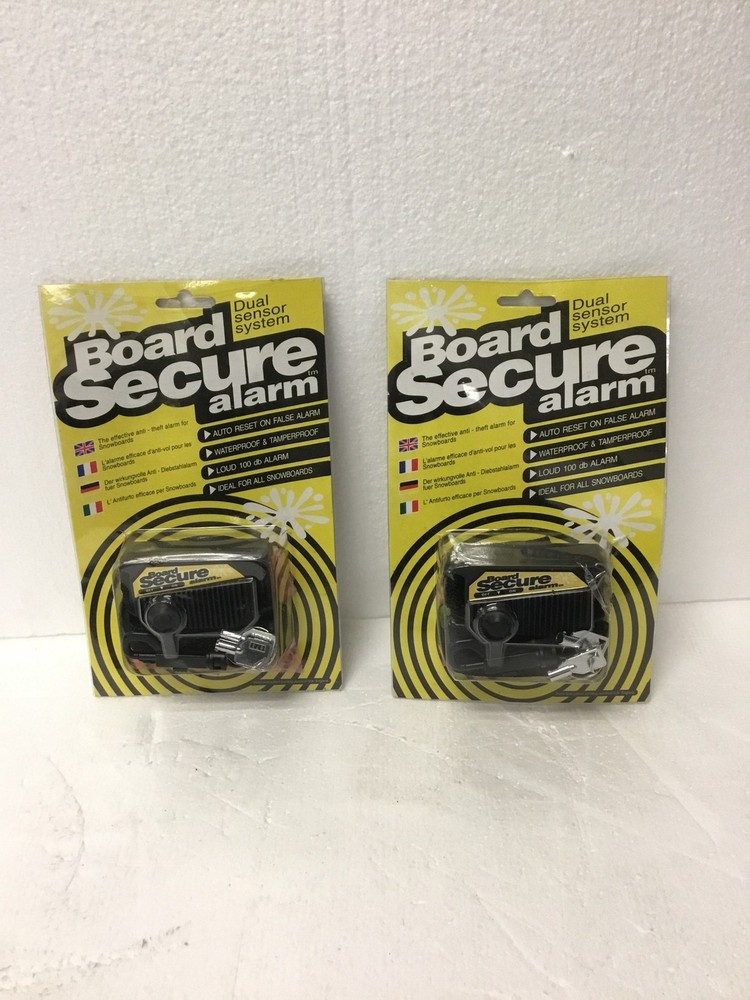 10x NEW Board Secure Alarm Waterproof Dual Sensor 100dB Snowboard Security