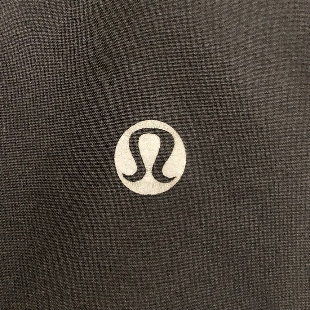 Lululemon Men Black Blue Lined Drawstring 9” Liner Pace Breaker Workout Short S