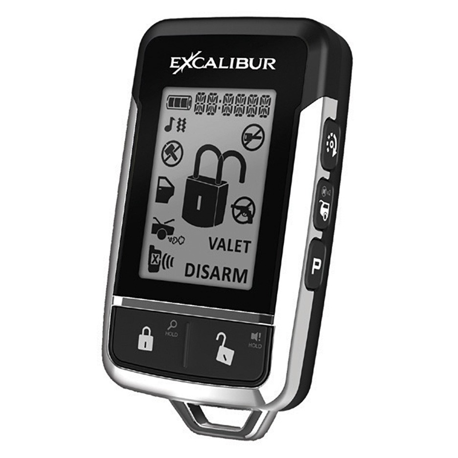 Excalibur 2-Way Monochrome LCD Remote Transmitter 15903