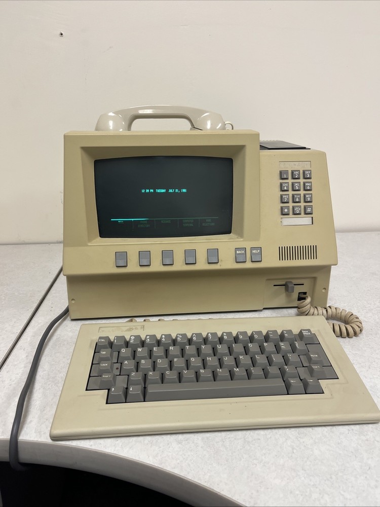 Vtg 80s Computer Terminal Basic Telecommunications Corporation Datavoice 20