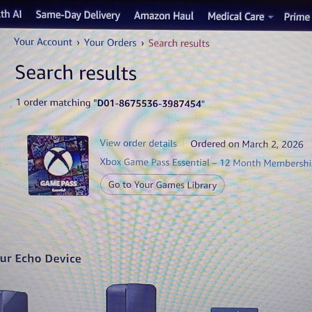 Microsoft Game Pass Essential 12 Month Membership Card for Xbox Console
