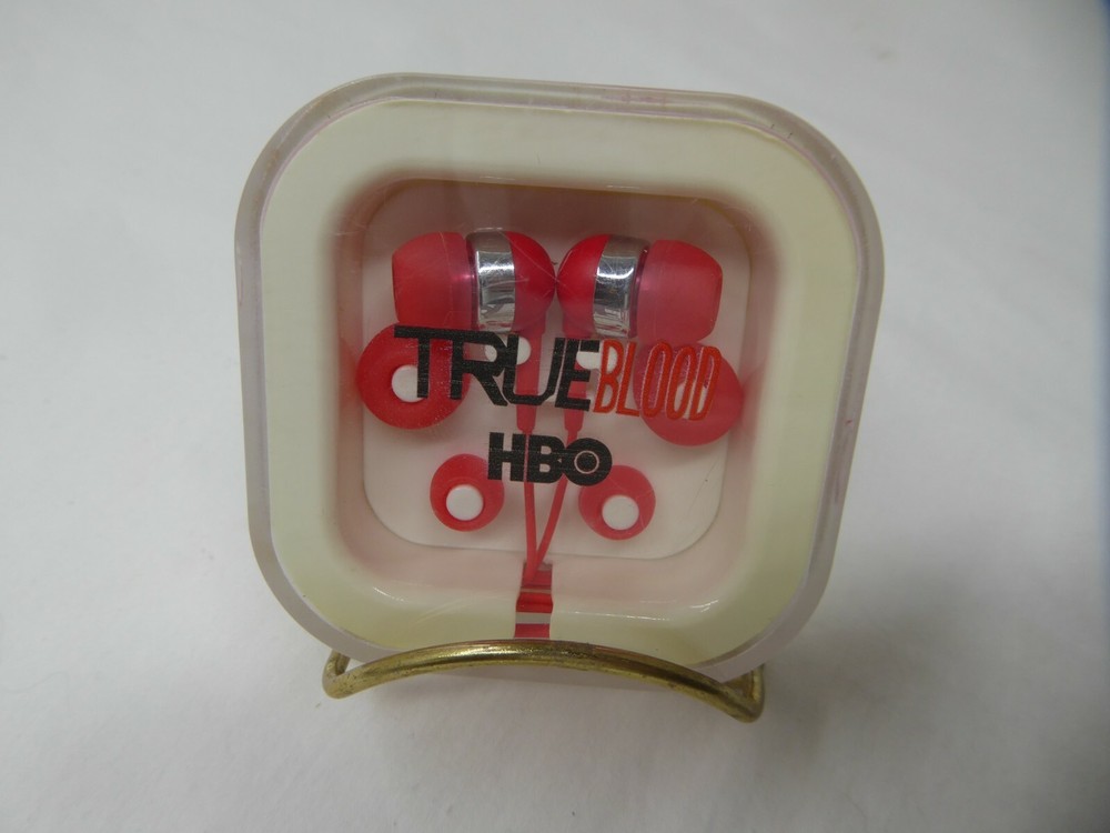 Red Earbuds TrueBlood HBO