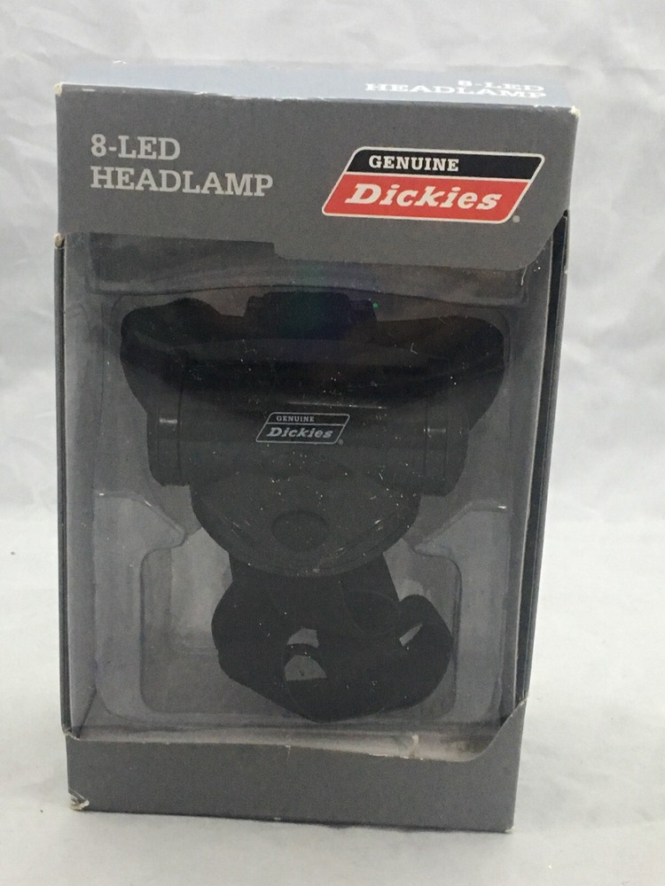 Headlamp Flashlight 8 LED Adjustable Strap Hands Free NEW