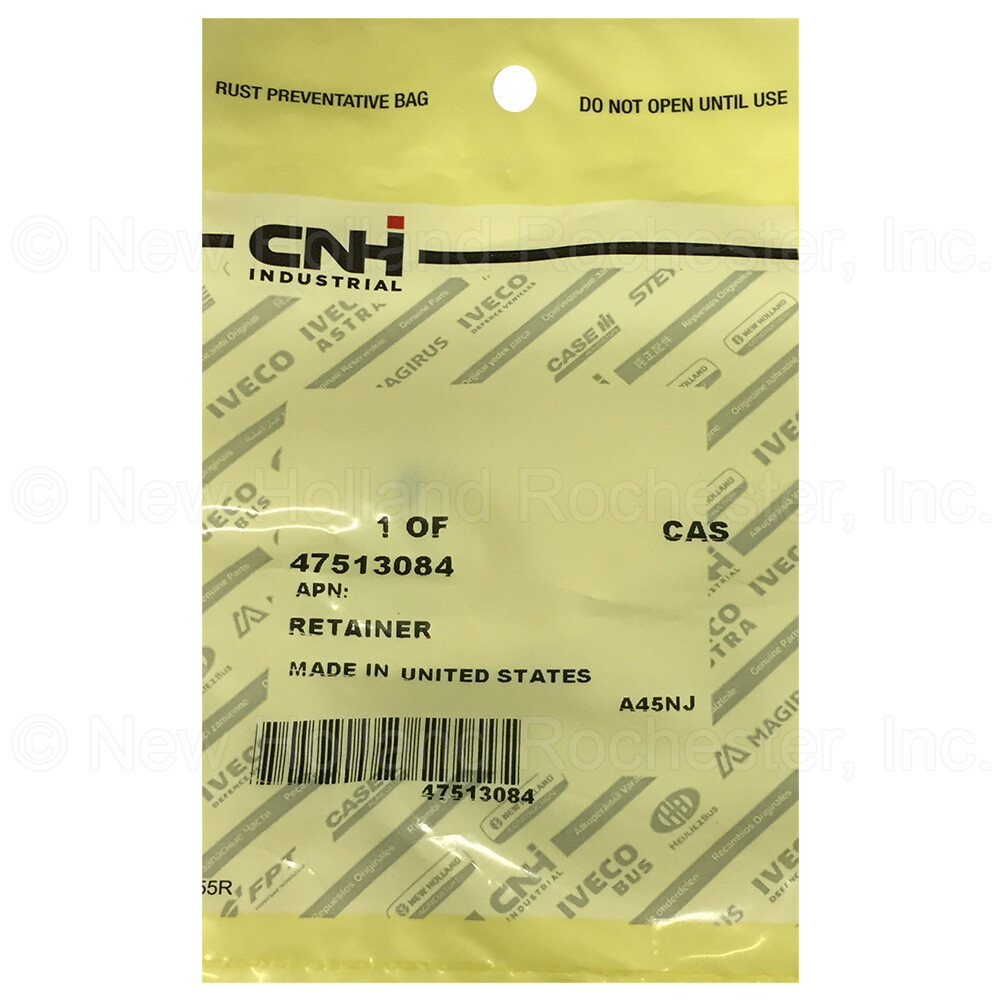 New Holland Retainer Part # 47513084
