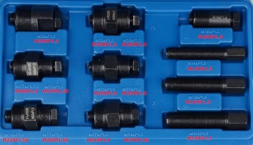 Motorcycle Flywheel Puller with 10Pcs Different Sizes of Pullers Compatible