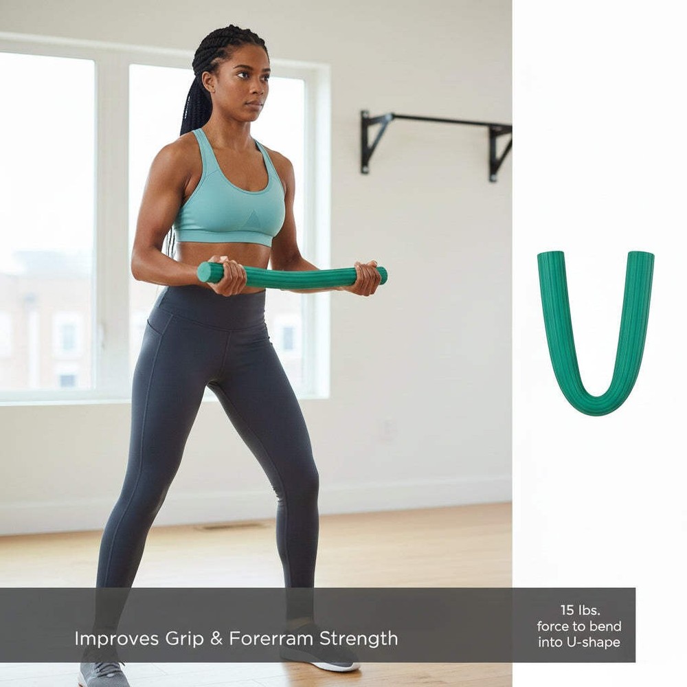 Resistance Flex Bar – Intermediate Level for Strength, Grip, and Elbow Training