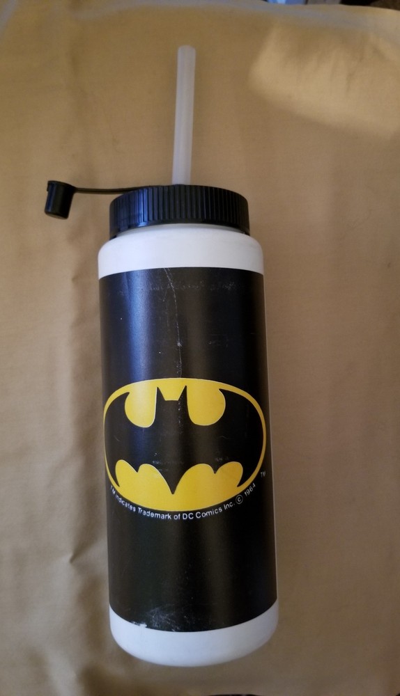 VINTAGE BATMAN BEVERAGE CUP W/STRAW