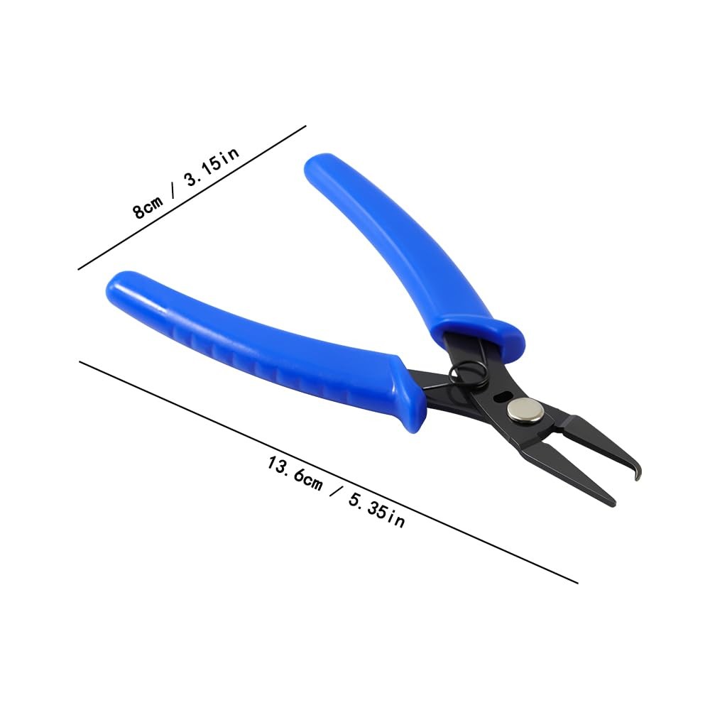 Split Ring Pliers for Jewelry Making, Split Jump Ring Opener Tool Keychain Pl...