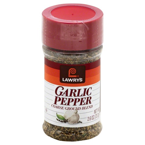 LAWRYS GARLIC PEPPER 2.6 OZ