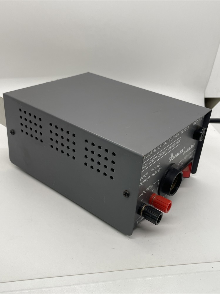 Samlex RPS1204 Regulated DC Power Supply Binding Post Cigarette Lighter 13.8V DC