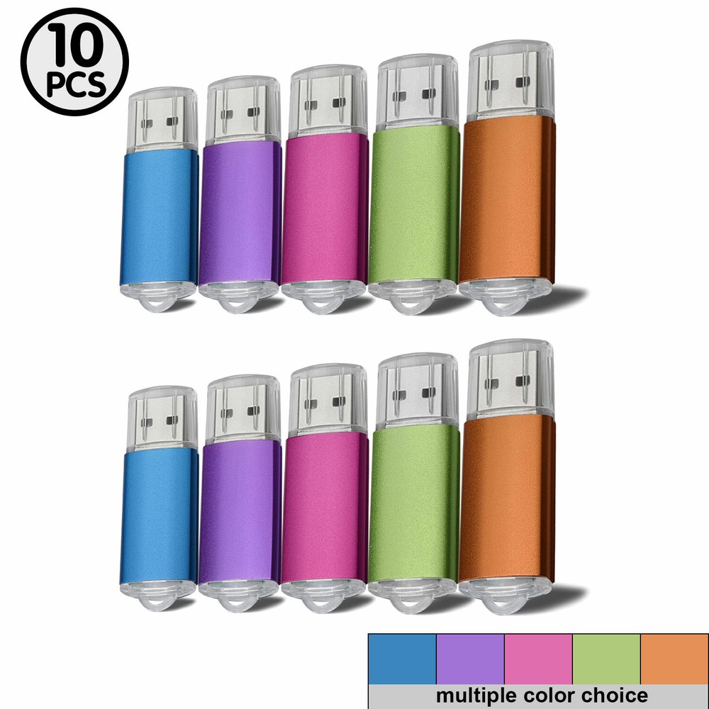 5PCS/10PCS USB 2.0 Flash Memory Stick Flash Pen Drives USB Thumb Drive