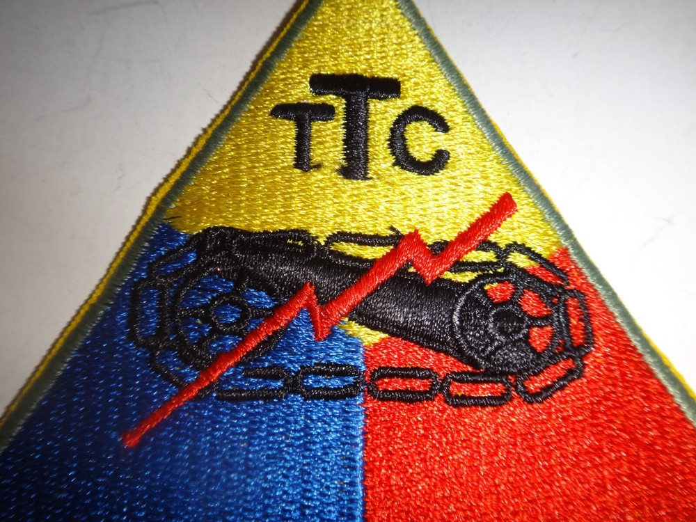 US Army TANK Training Center TTC Patch