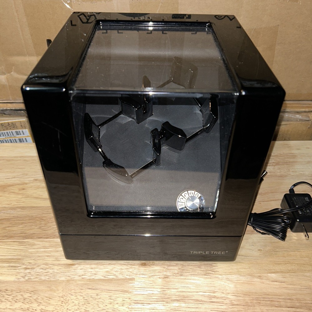 TRIPLE TREE Double Watch Winder for Automatic Watches Automatic Watch Winder...
