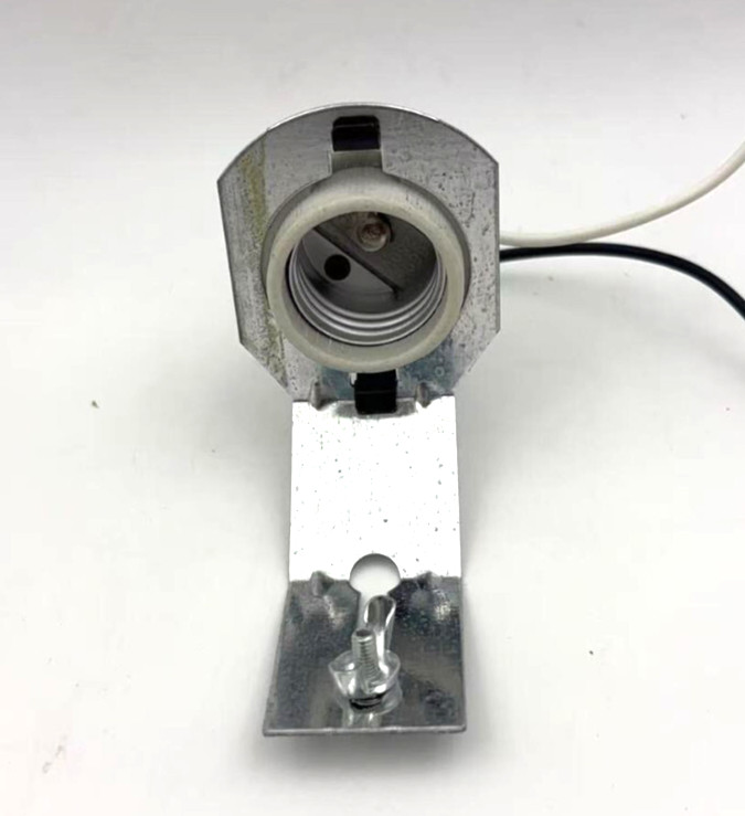 Replacement 4" 5" 6" Recessed lighting socket with pigtail and over heat sensor