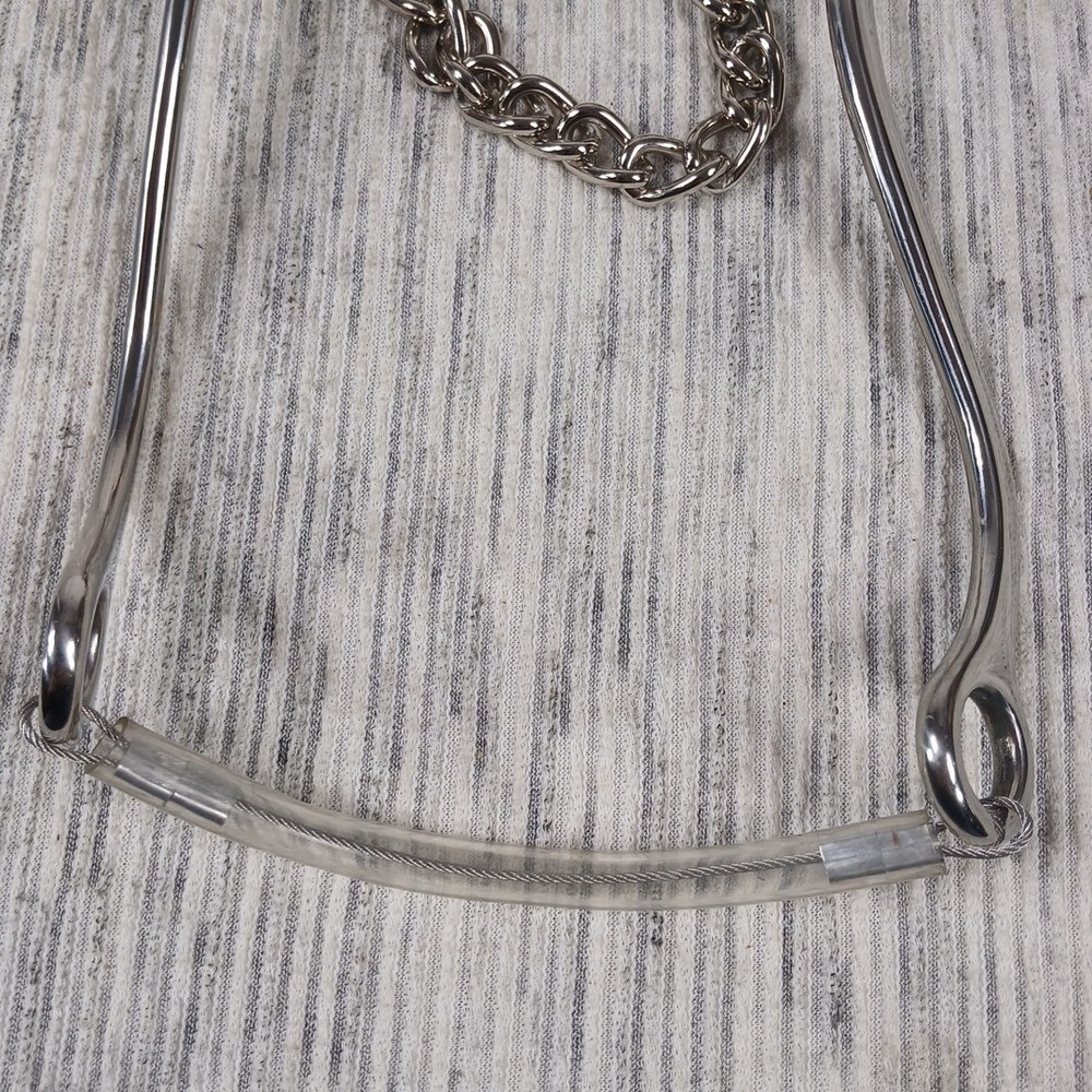 CIRCLE Y Mechanical Hackamore Leather Bit (DR056)