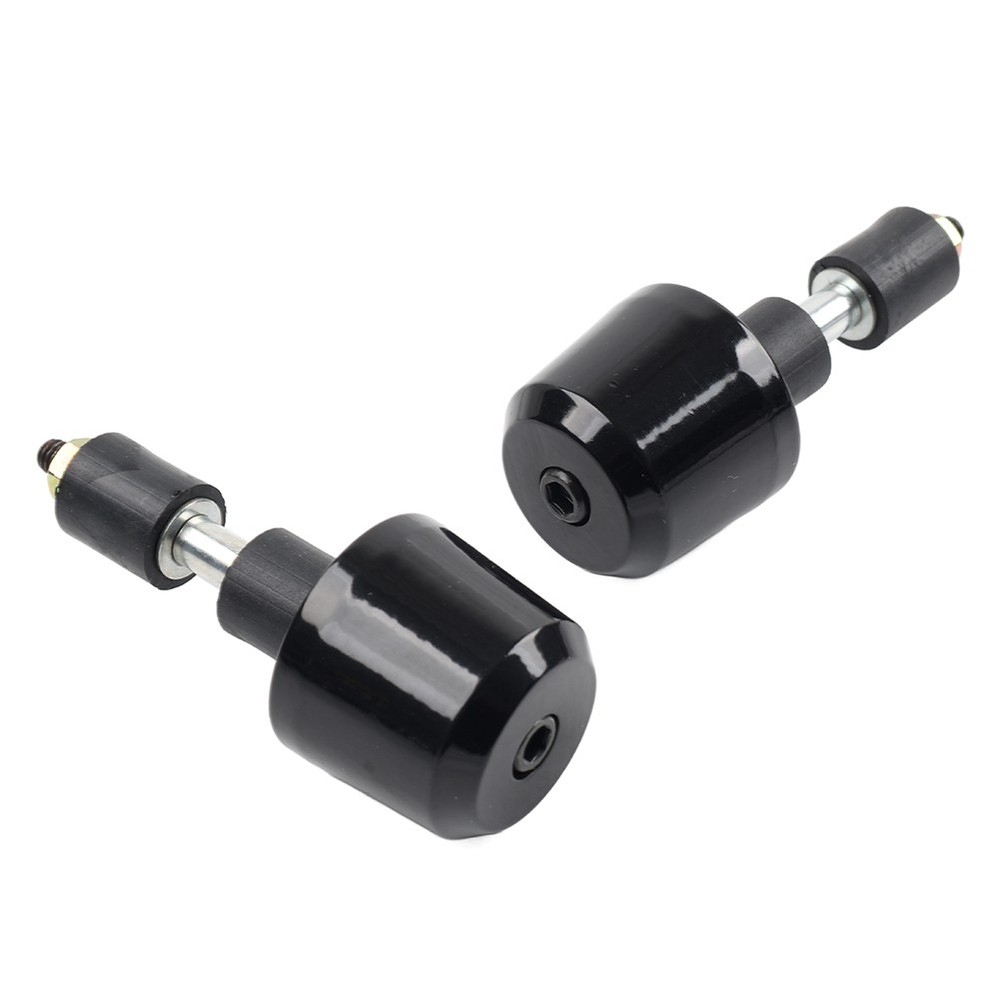 Pair 7/8" 22MM Universal Motorcycle Handlebar End Connector Handlebar Grip Ends Caps