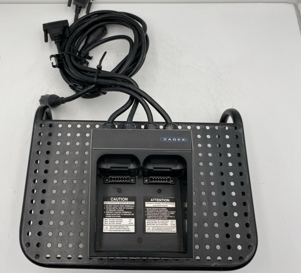 Cadex C-Series C8000 Battery Analyzer - Desktop 2-Bay Adapter Unit