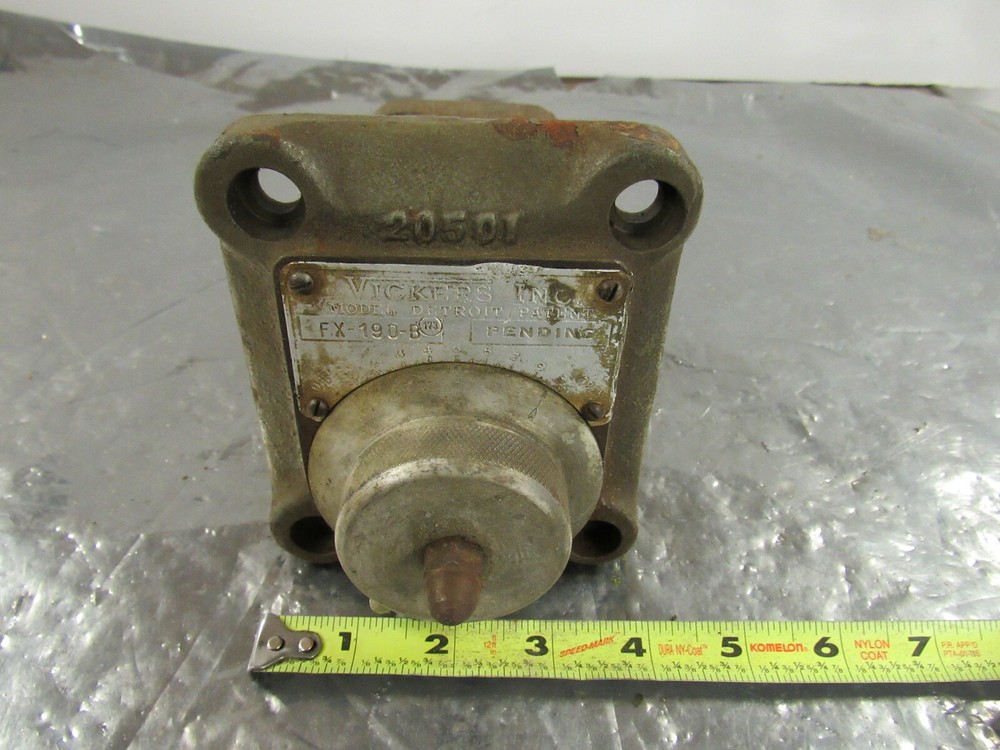 VICKERS FX190B HYDRAULIC CONTROL VALVE ***NNB***