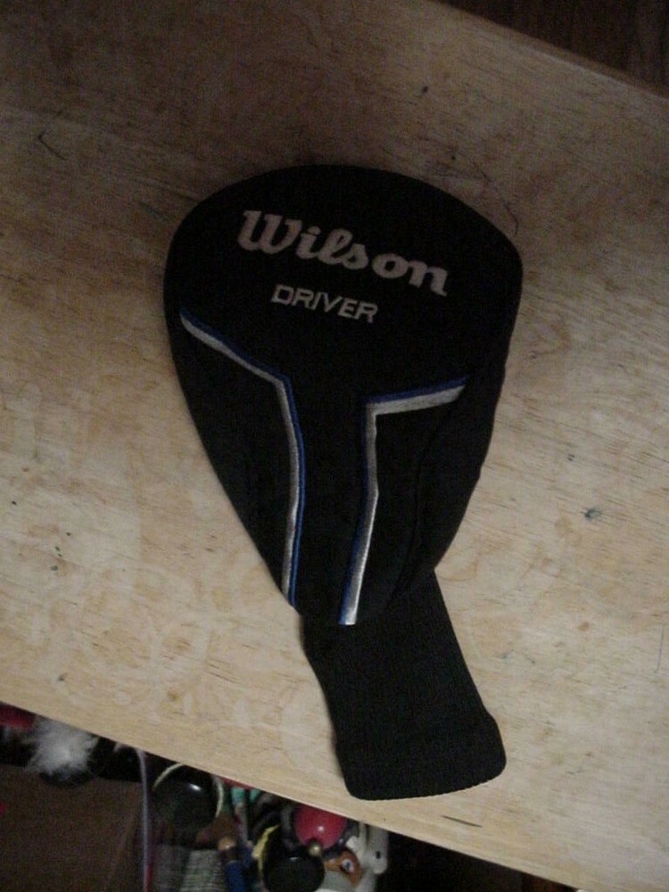 WILSON GOLF DRIVER LONG NECKED HEAD COVER VERY NICE W NO PROBLEMS   le