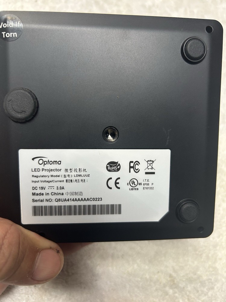 OPTOMA Mini Portable Led Projector