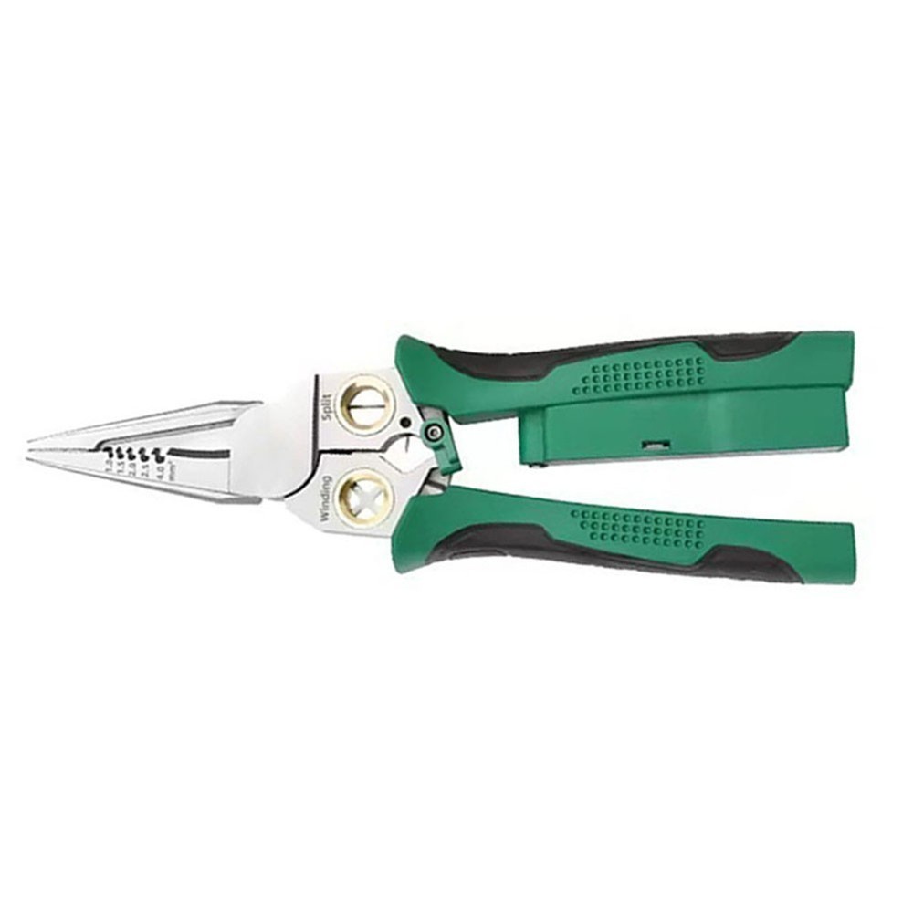 Ergonomically Designed Electrician's Plier for Quick Wire Stripping Tasks