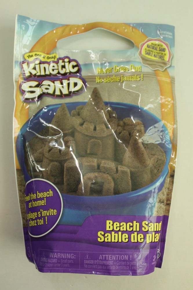 Kinetic Sand 3lbs Beach Sand #6028362 New - Sealed Bag