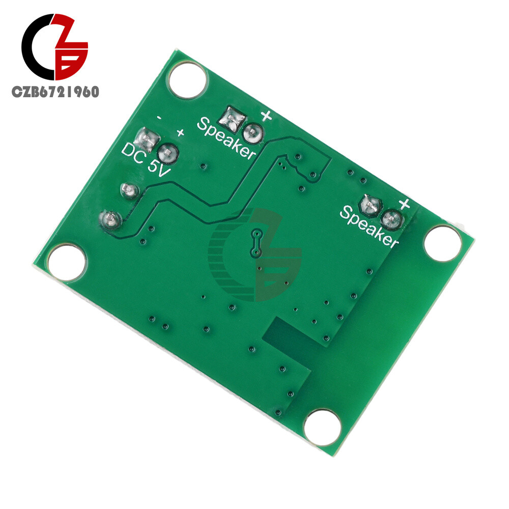DC3.3-5 Bluetooth Audio Power Amplifier Board Module 3W Voice Broadcast Module