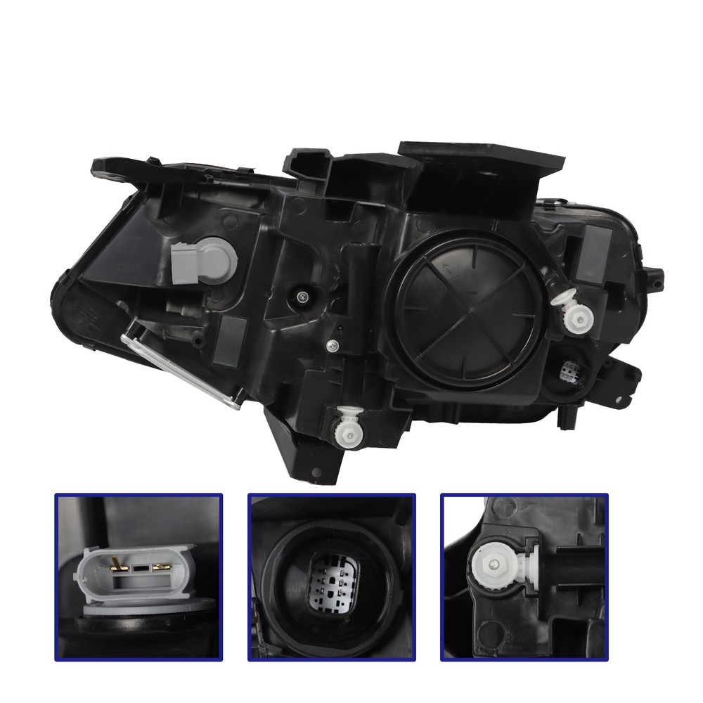 For 2016-2018 Chevy Camaro Halogen Projector Headlights w/DRL LED Switchback