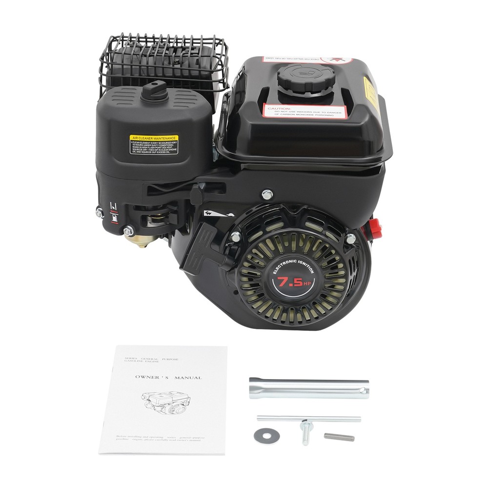 7.5HP Four-stroke Engine Single-cylinder Gasoline Engine 212CC Portable Engine