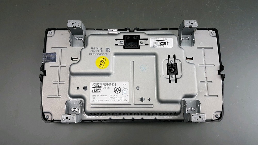 Genuine VW Golf 7 GTI 5G facelift programming unit screen display navigation 5G6919606