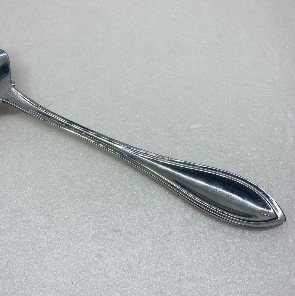 Vintage Oneida Serving Fork Stainless Steel 9” Large Canada Flatware 29