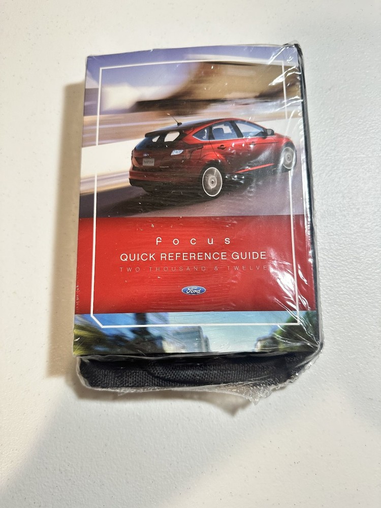 Focus Quick Reference Guide Ford 2012