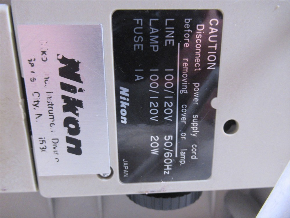 Nikon Alphaphot YS Binocular Microscope Biological Laboratory